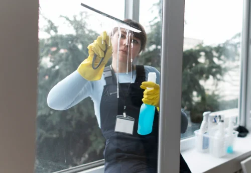 Nettoyage de vitres intérieures et extérieures à Lagleygeolle